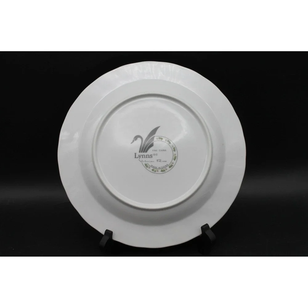 Lynns Victorian Rose Fine China 10.5